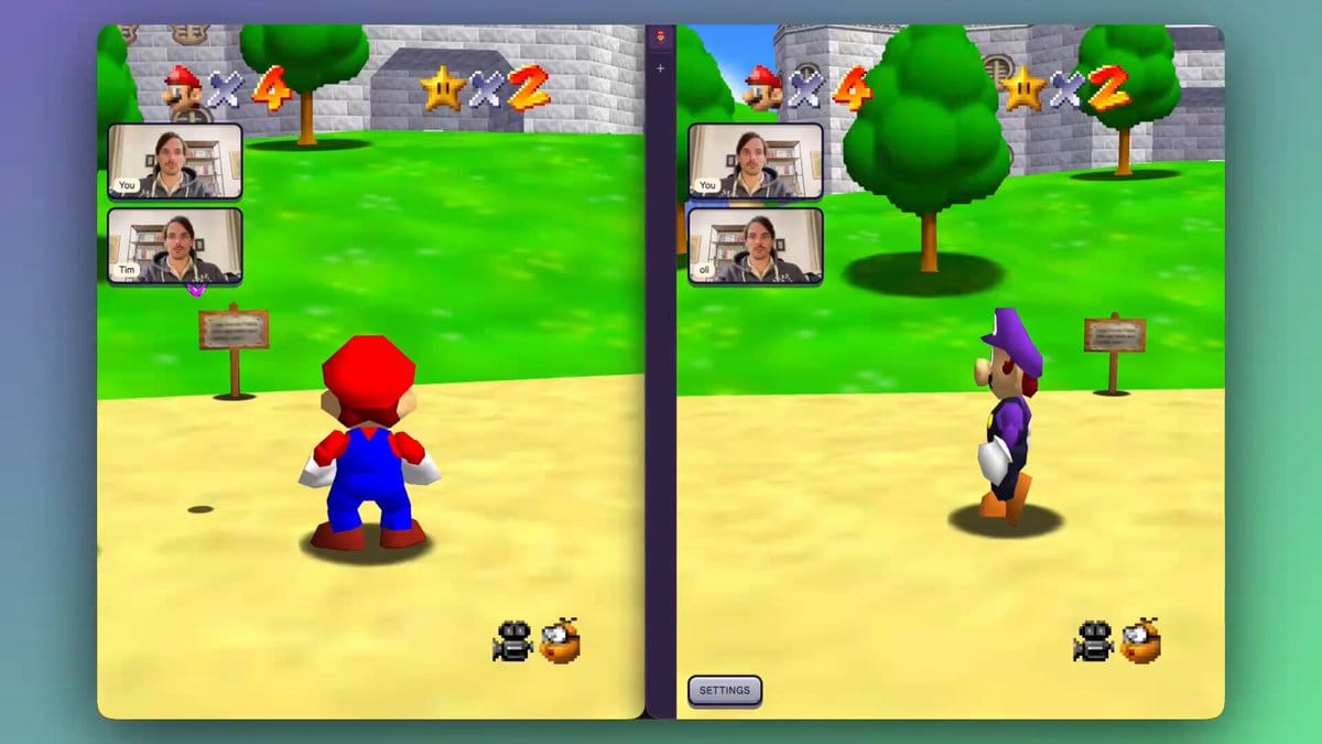 Super Mario 64 (Multiplayer) cover art